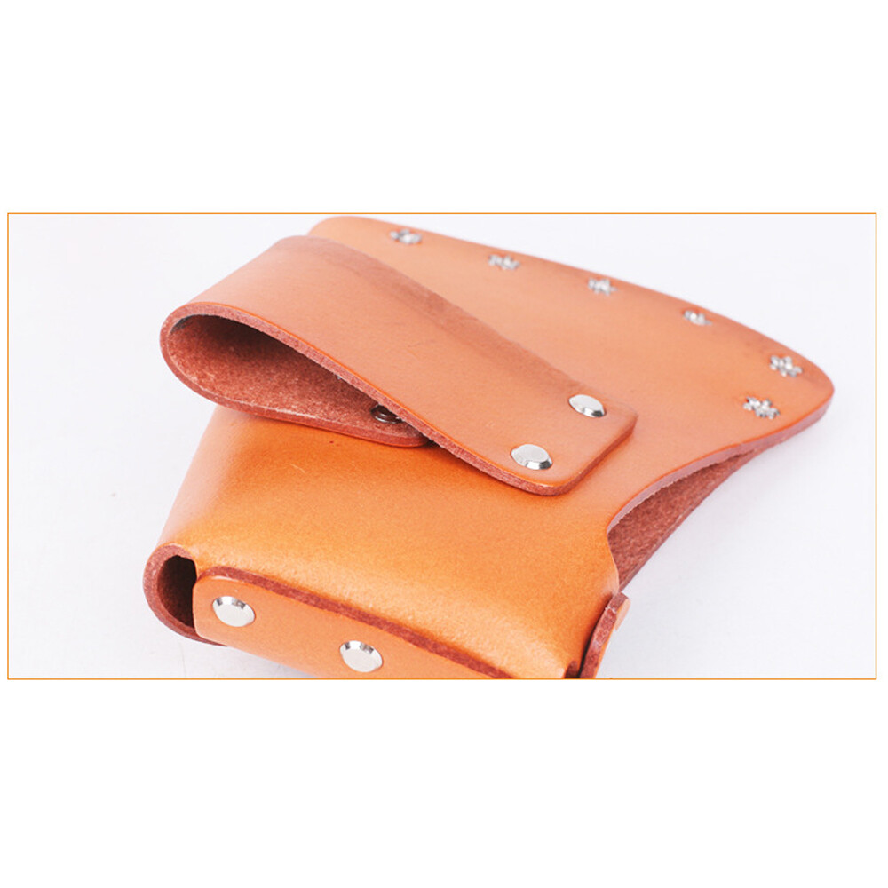PU Leather Axe Blade Cover Sheath Head Holster Hatchet Protector Protetive Case
