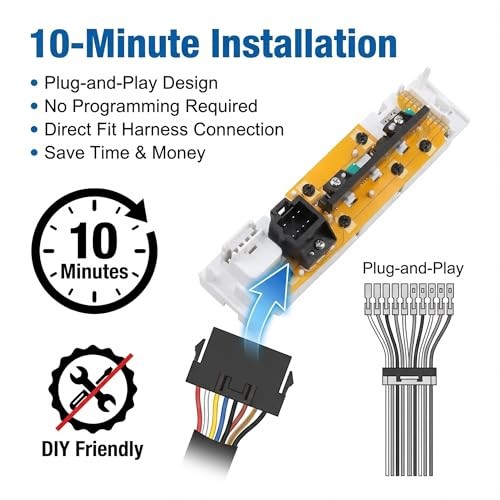 599-007 AC Heater Climate Control Panel Compatible with Chevy & GMC C1500