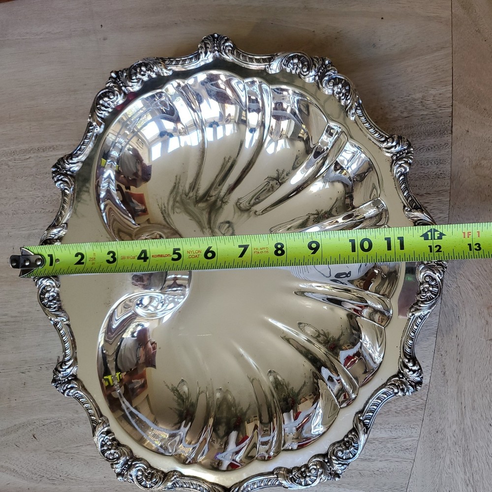 Vintage Silver Plated Serving Platter