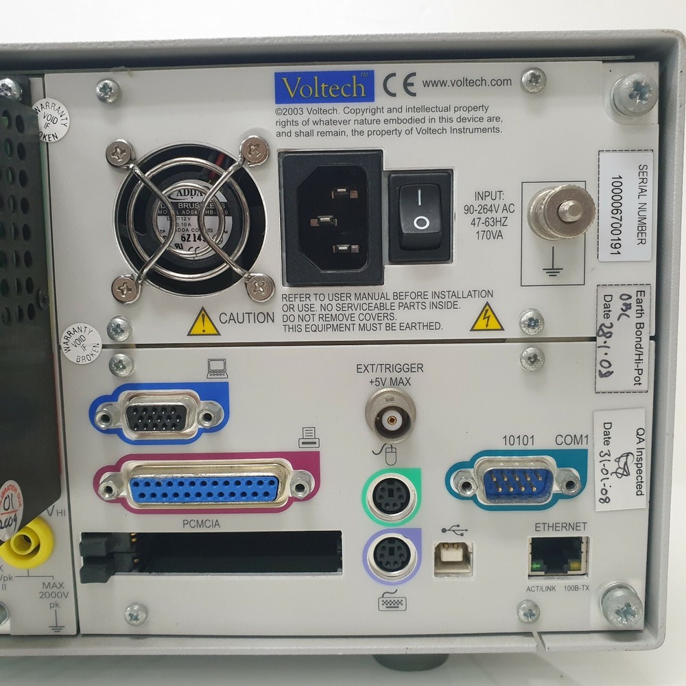 Voltech PM6000 Power Analyzer / 1 Channel