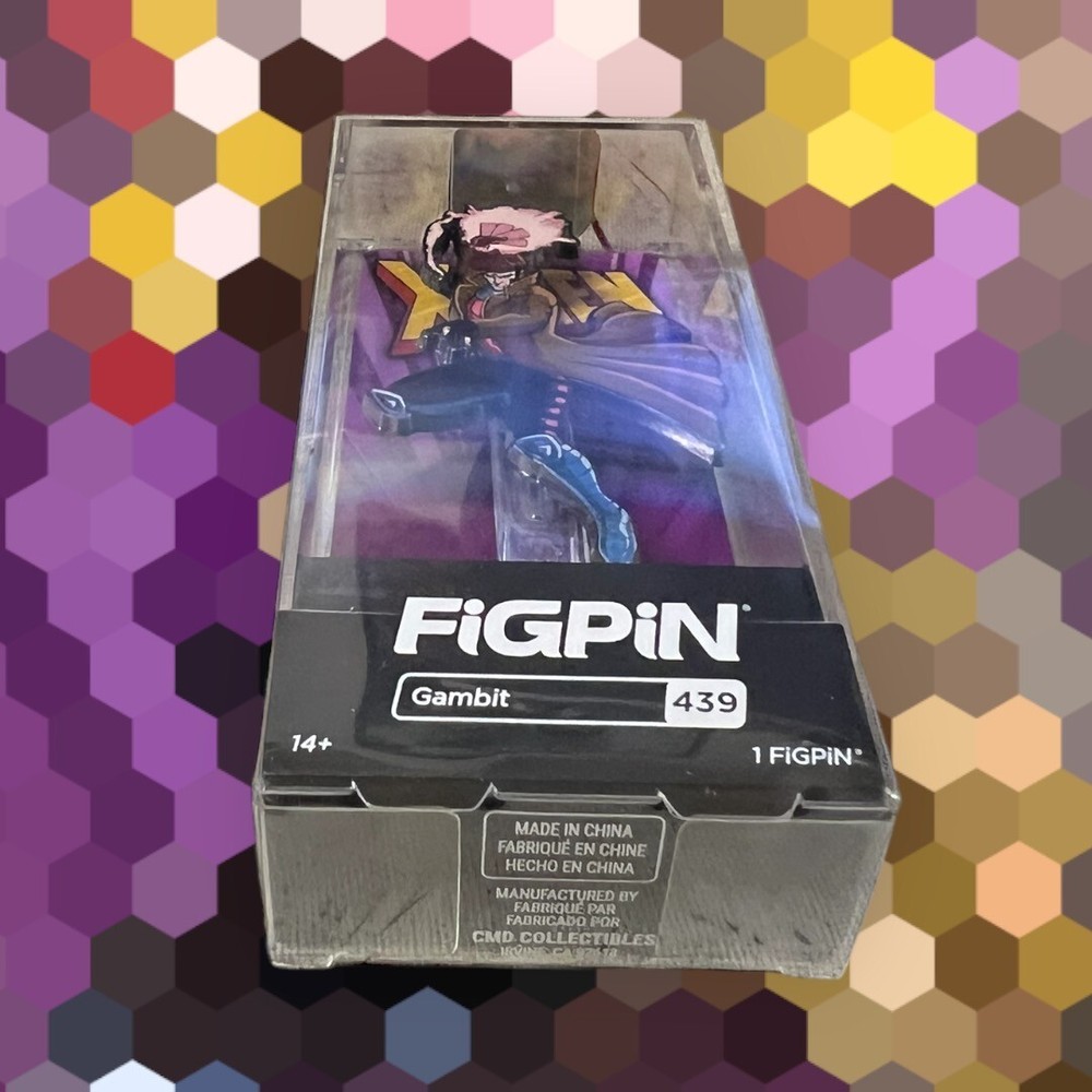 FiGPiN Gambit #439 X-Men Animated Marvel Comics Enamel Pin