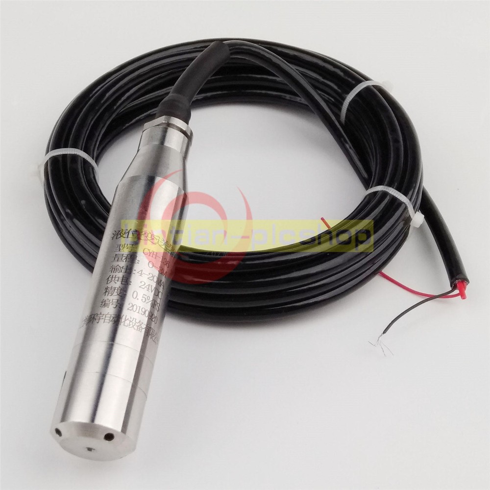 ONE 4-20MA 3.0m Range Water Level Transmitter Liquid Level Transducer Sensor NEW