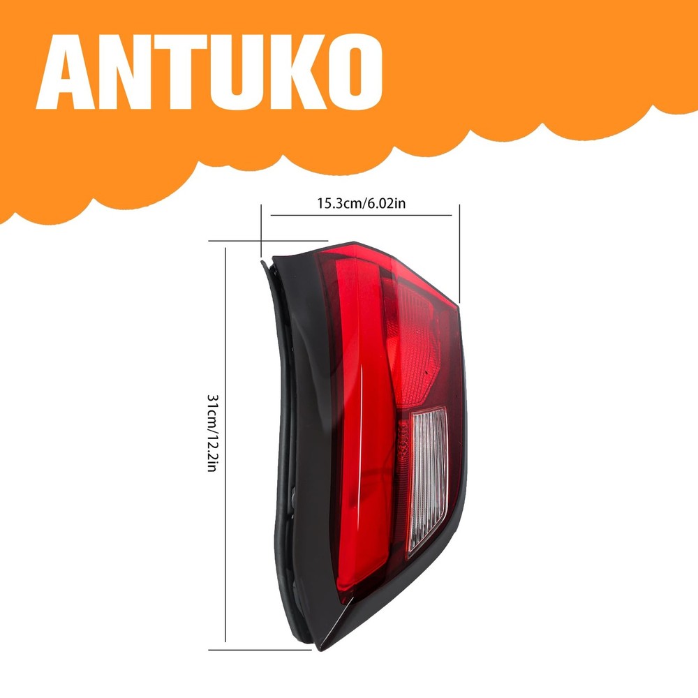 Tail Lamp Inner Tail Light Assembly Replacement for Terrain 2018-2021 Right Side