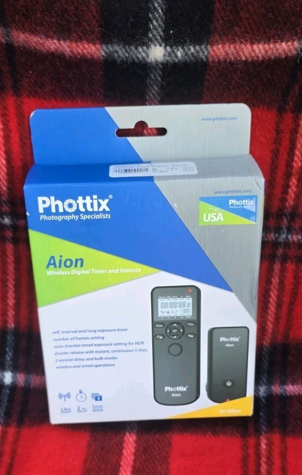 Phottix Aion Wireless Digital Timer and Remote for Nikon