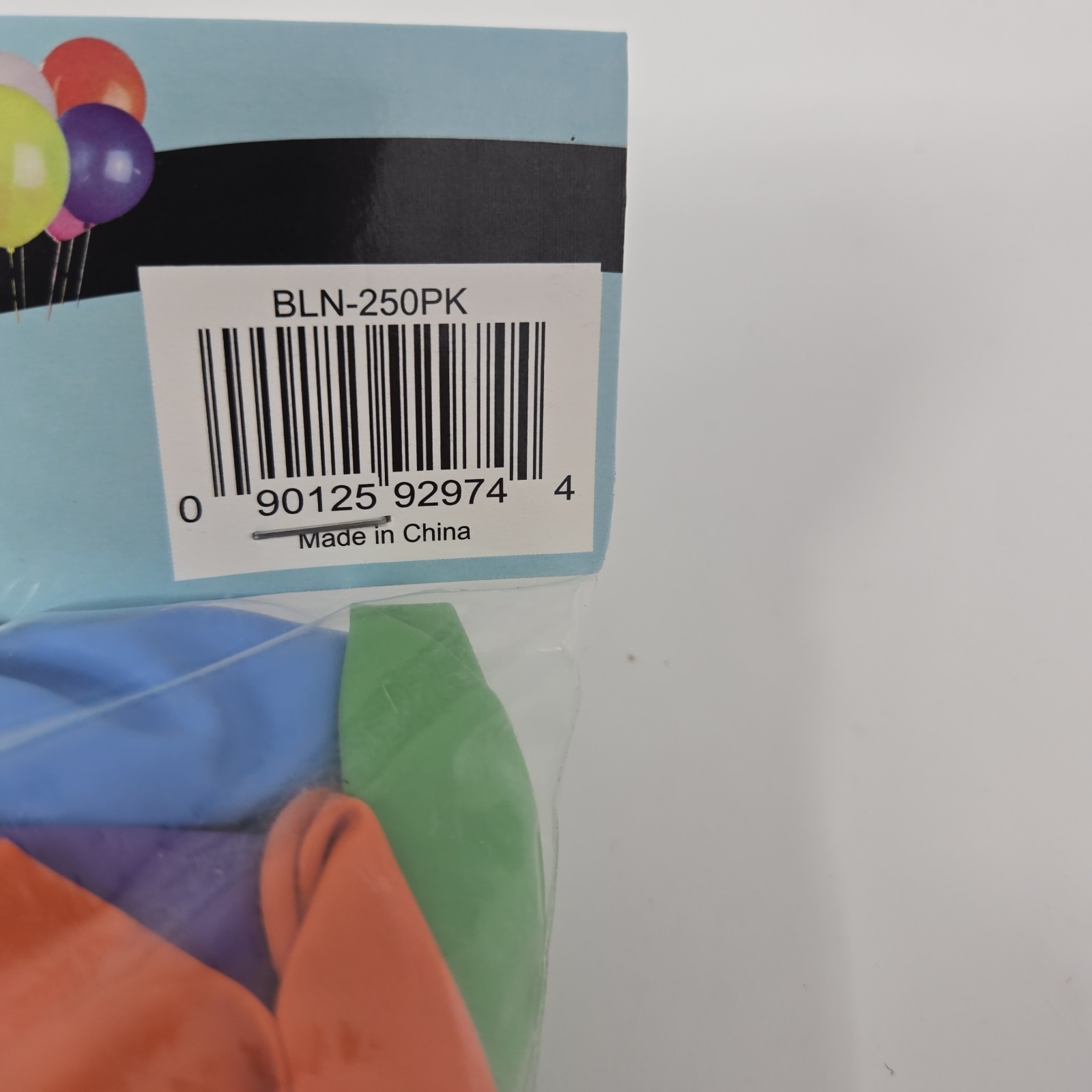 250‑Pack 12" Latex Balloons • Multicolor Party Balloons • Premium Quality • NEW