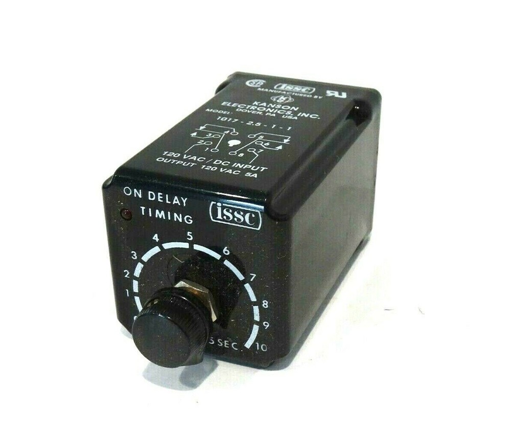 NEW KANSON ELECTRONICS 1017-2.5-1-1 TIME DELAY RELAY 10172511