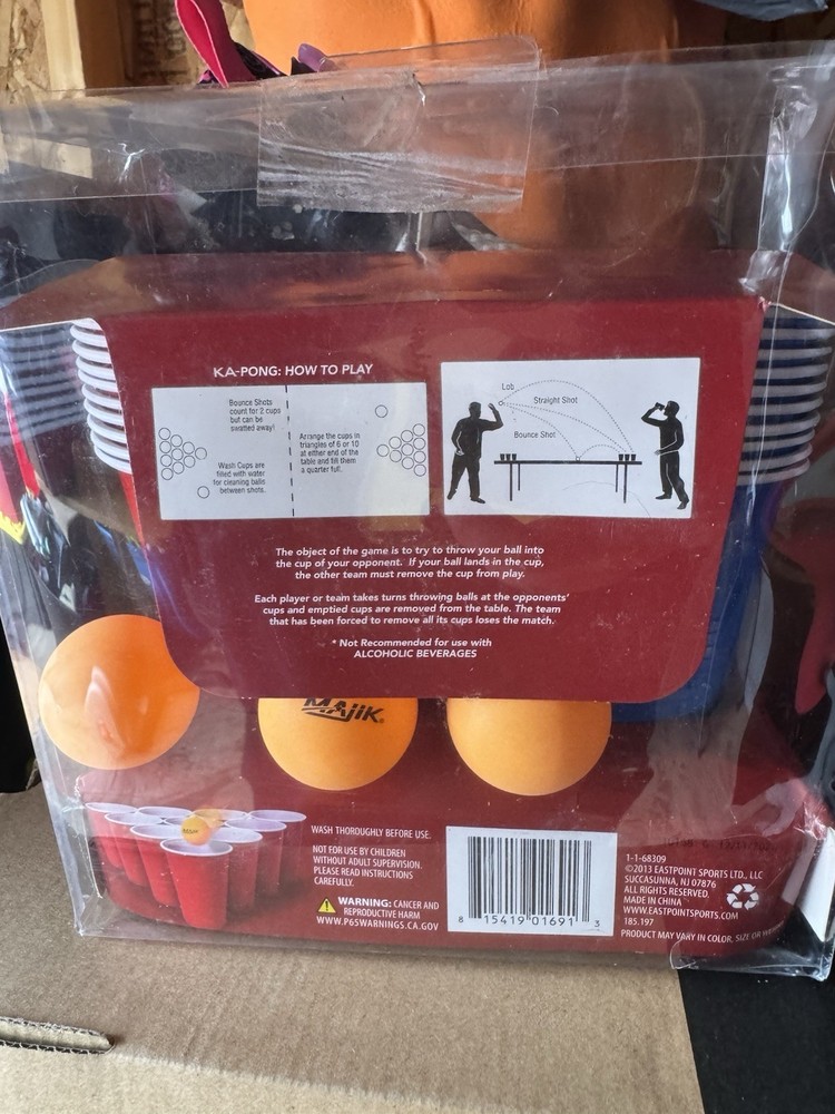 Official Table Cup Pong Game Set