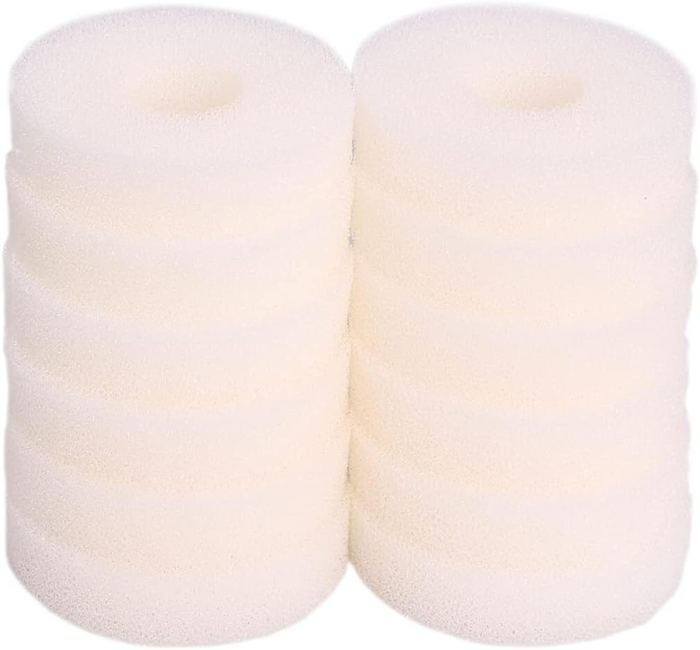12 Pack Ring Foam Filter Pads Replacement Compatible with Biorb Filter Aquarium