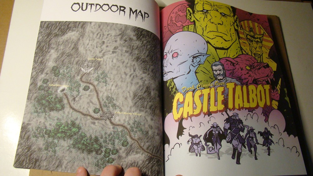 MODULE - DARK CLOUDS OVER CASTLE TALBOT *NM/MT 9.8* - DUNGEONS DRAGONS