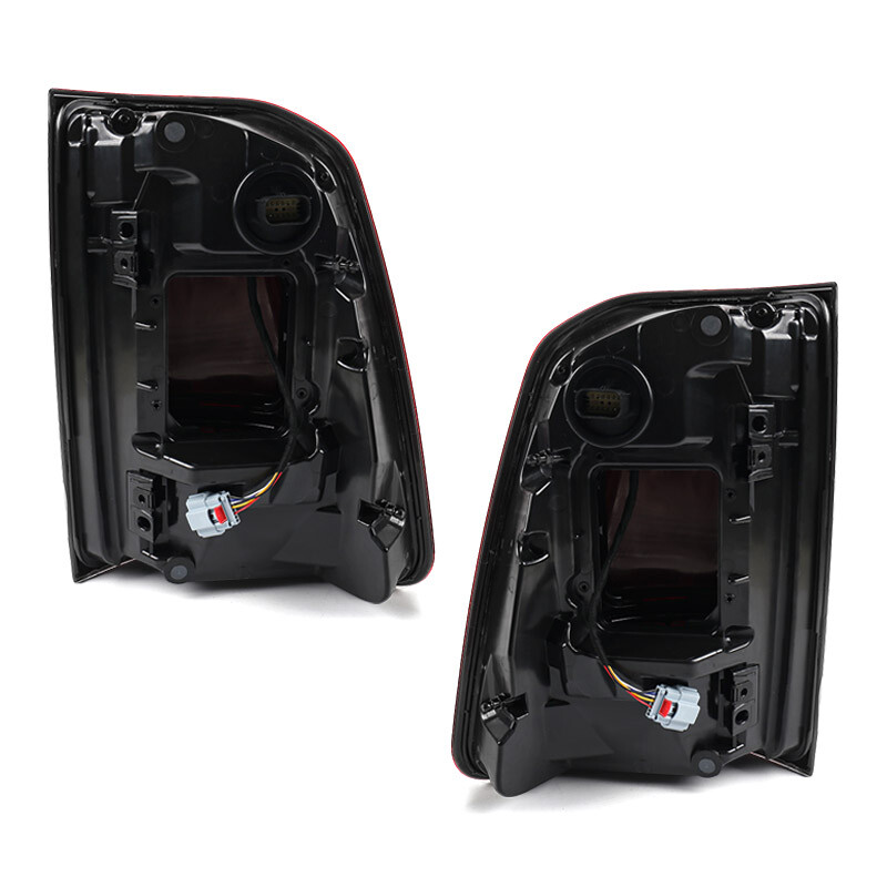 Pair w/ Blind Spot LED Tail Lights For 2019-2023 Dodge RAM 1500 Red Lamps LH RH