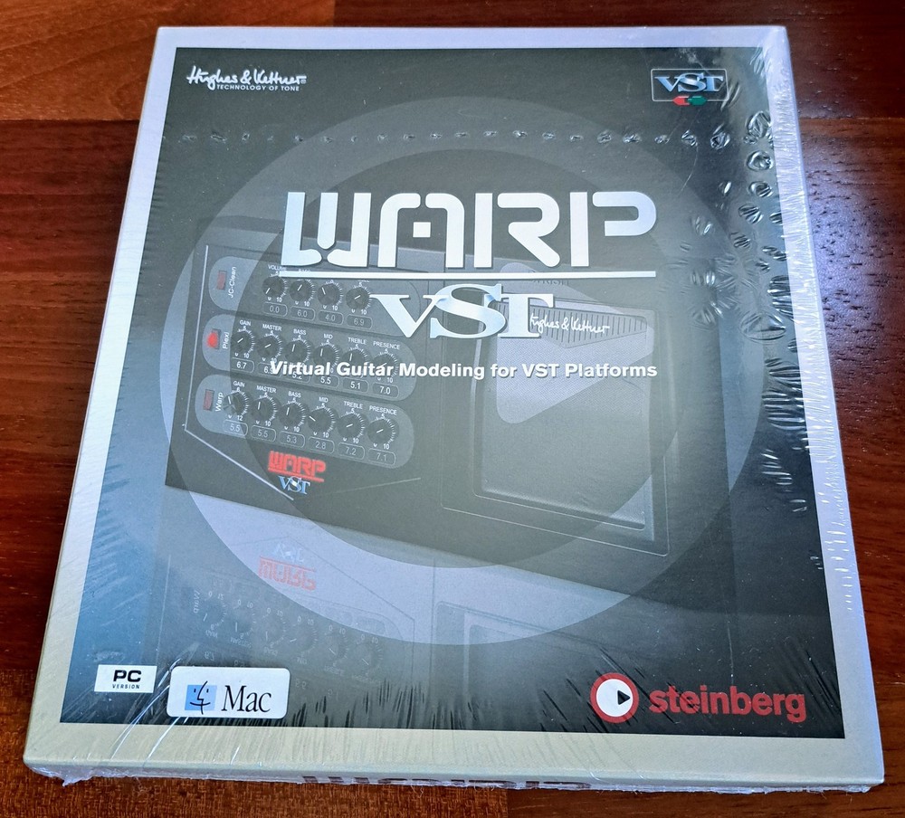 Steinberg Warp VST, Virtual Guitar Modeling, 2002, PC/Mac