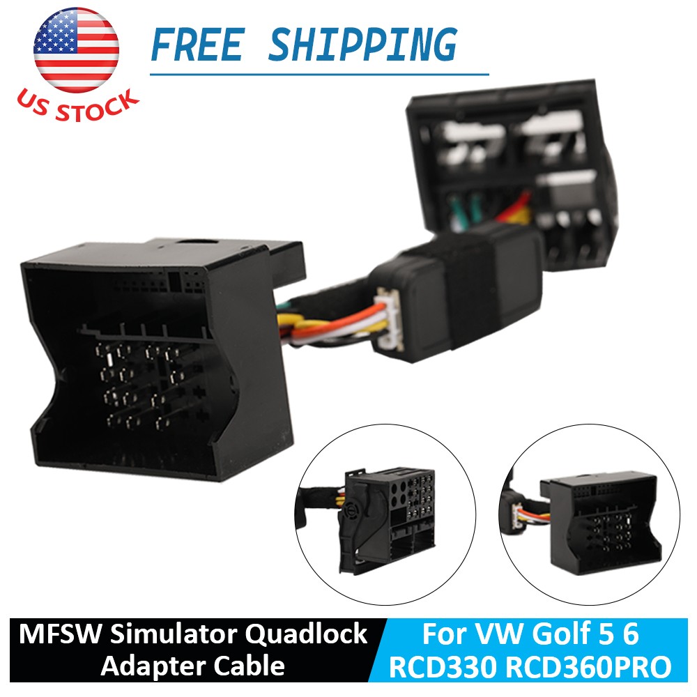 MFSW Control Canbus gateway Simulator RCD330 RCD360.PRO For VW Jetta MK5 Passat