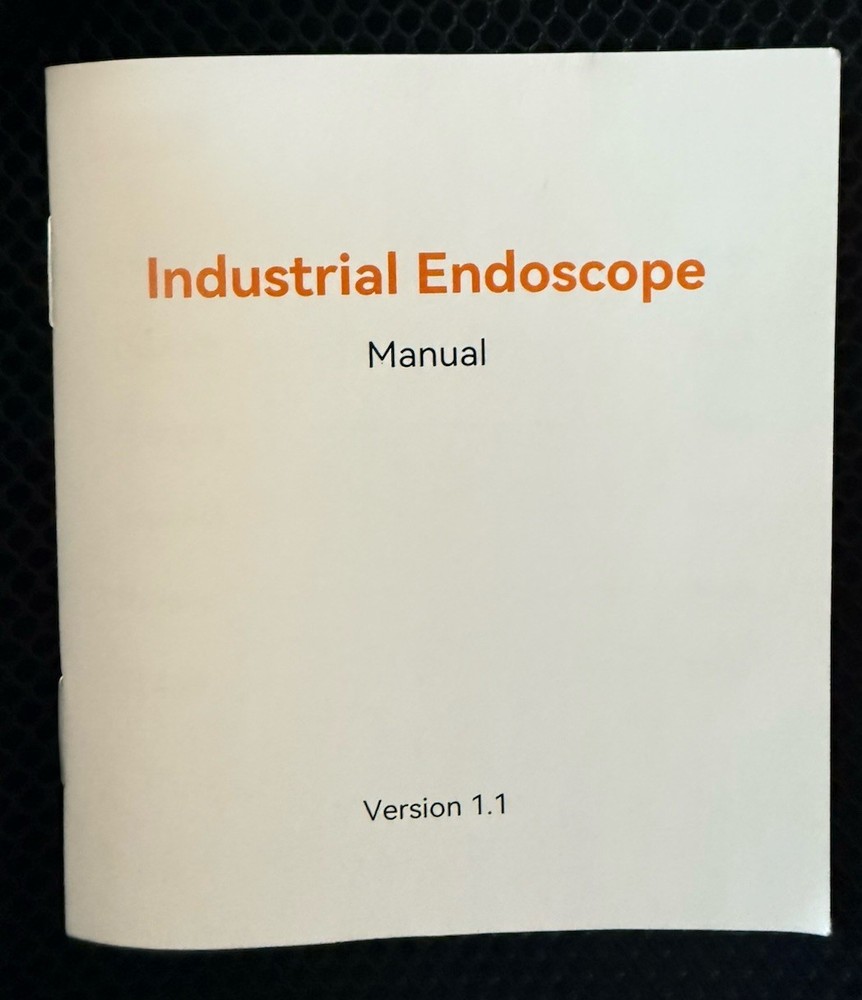 4.3-inch 360 ° Steering Endoscope with Screen, Endoscope Camera with Light