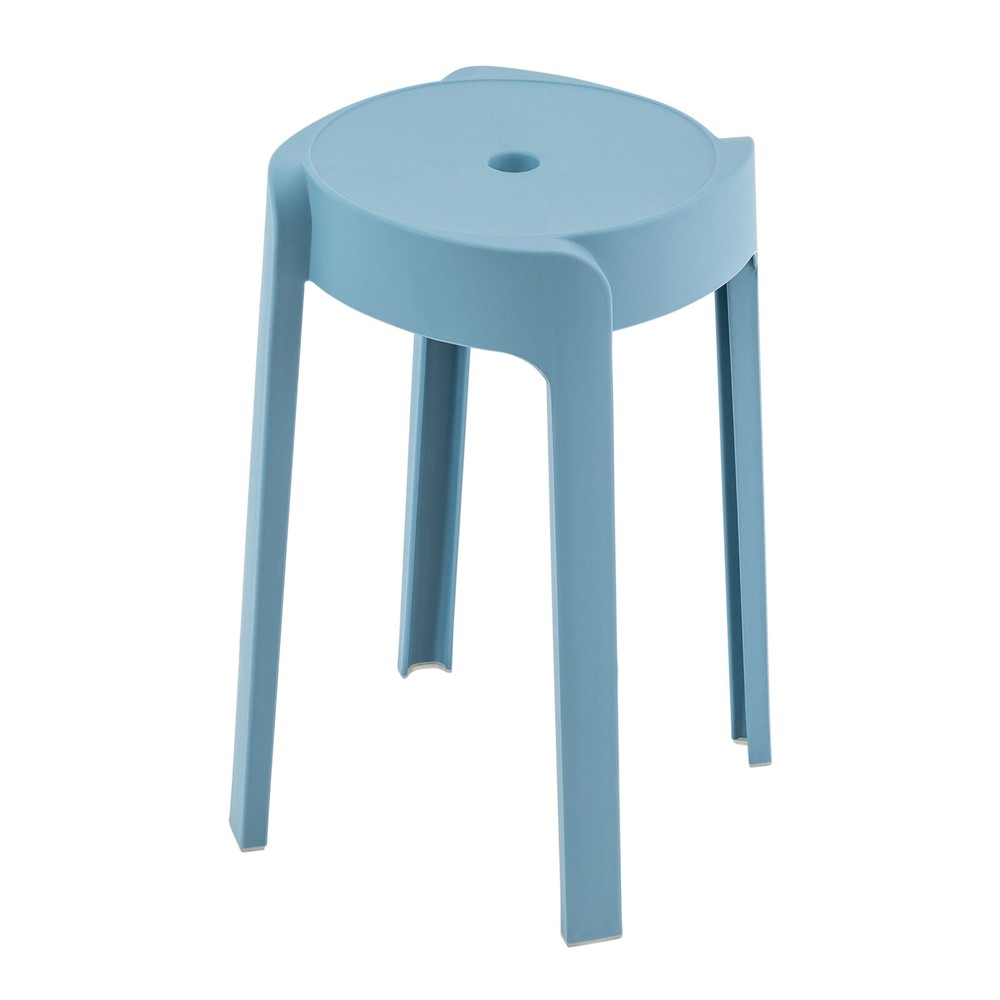 Plastic Stool Thickened Household Stacking Dining Table Round Stool High Stool