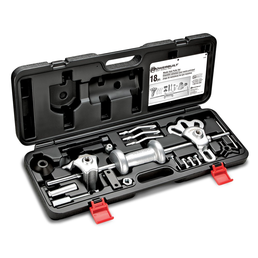 Powerbuilt 18PC MASTER AXLE PULLER SET- KIT71 - 940369