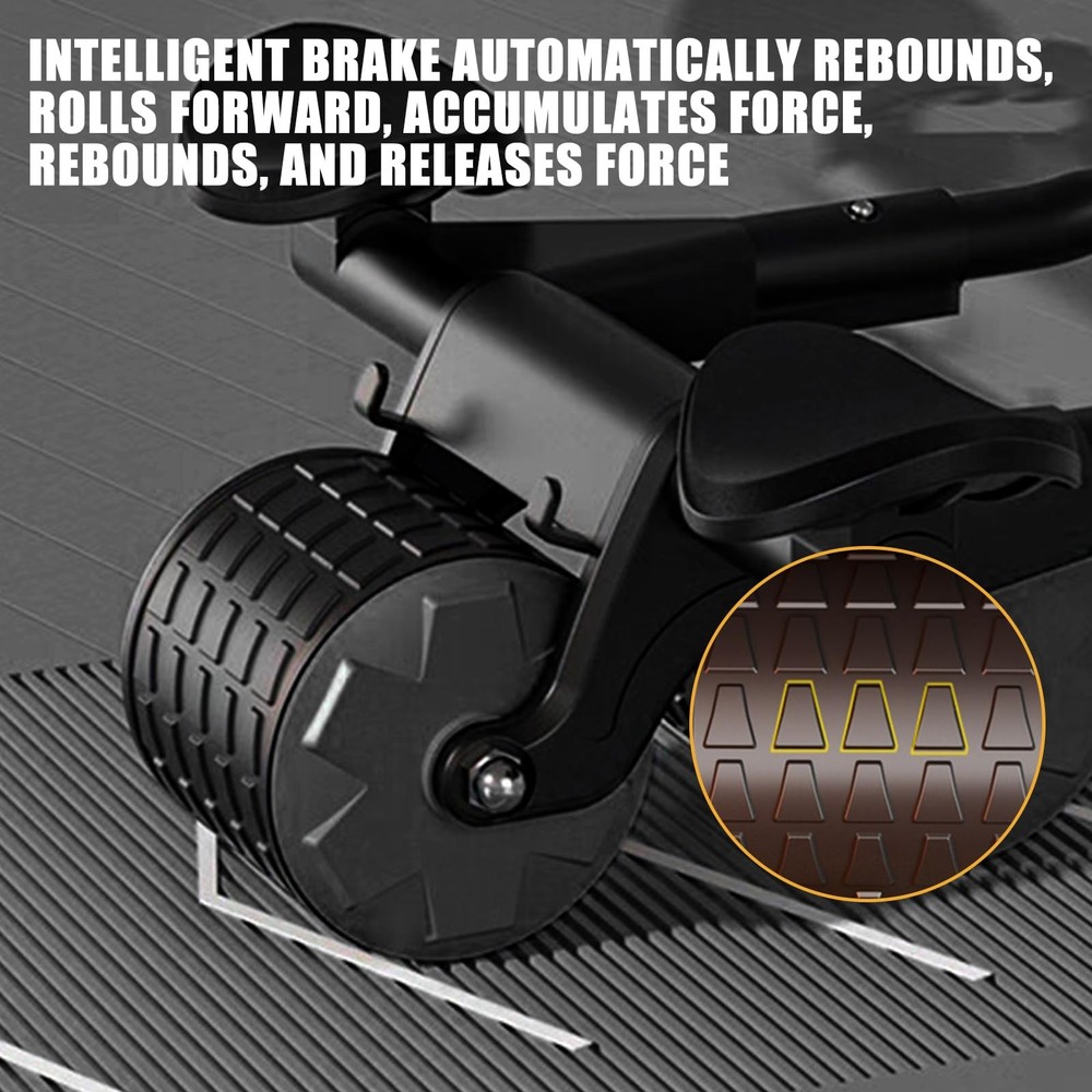 Uota Elbow Support Automatic Rebound Abdominal Wheel AB Roller Abs Workout Equip