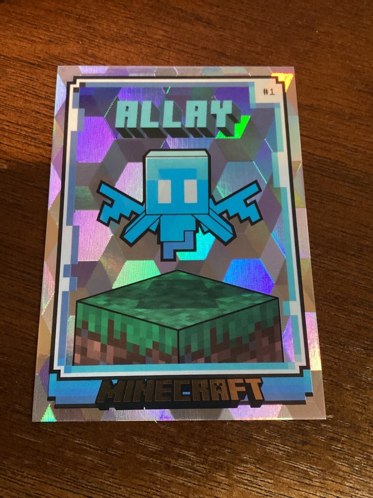 2024 panini minecraft cubic parallel pick your card