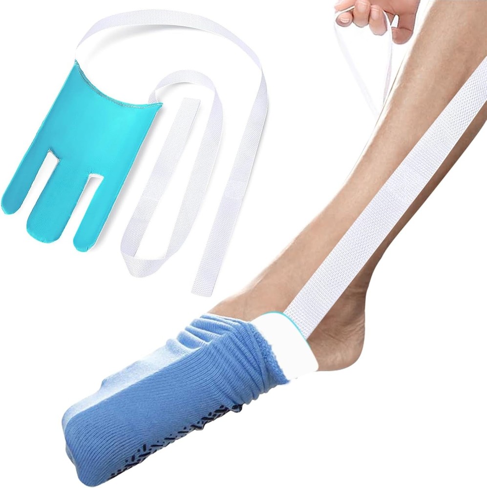 Sock Aid Tool,Easily Pull on Socks Without Bending, for Elderly,...