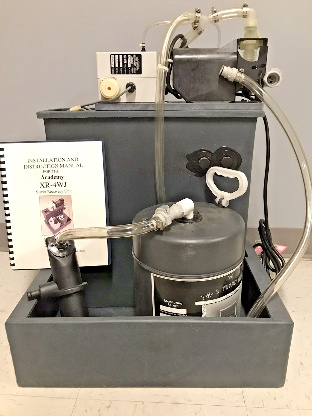 Academy XR-4WJ Silver Recovery Unit Photo Lab Chemical Noritsu Fuji