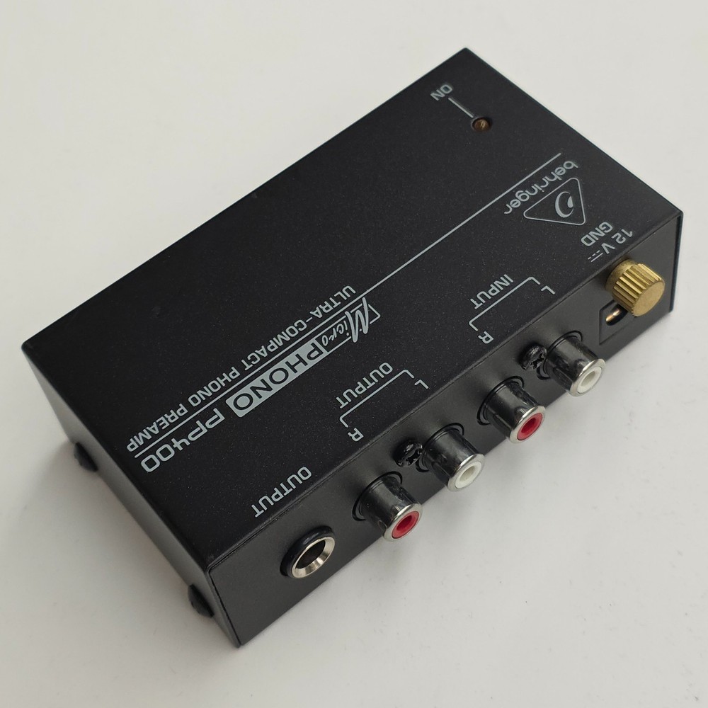 Behringer MicroPhono PP400 Phono PreAmp *Good Condition*