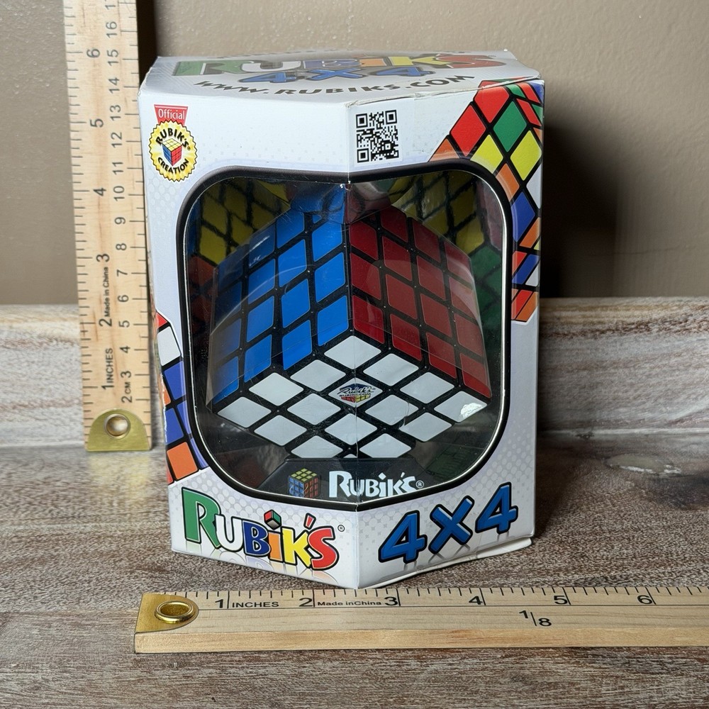 Rubik’s Master 4x4 Cube Classic Color-Matching Problem-Solving Brain Teaser New