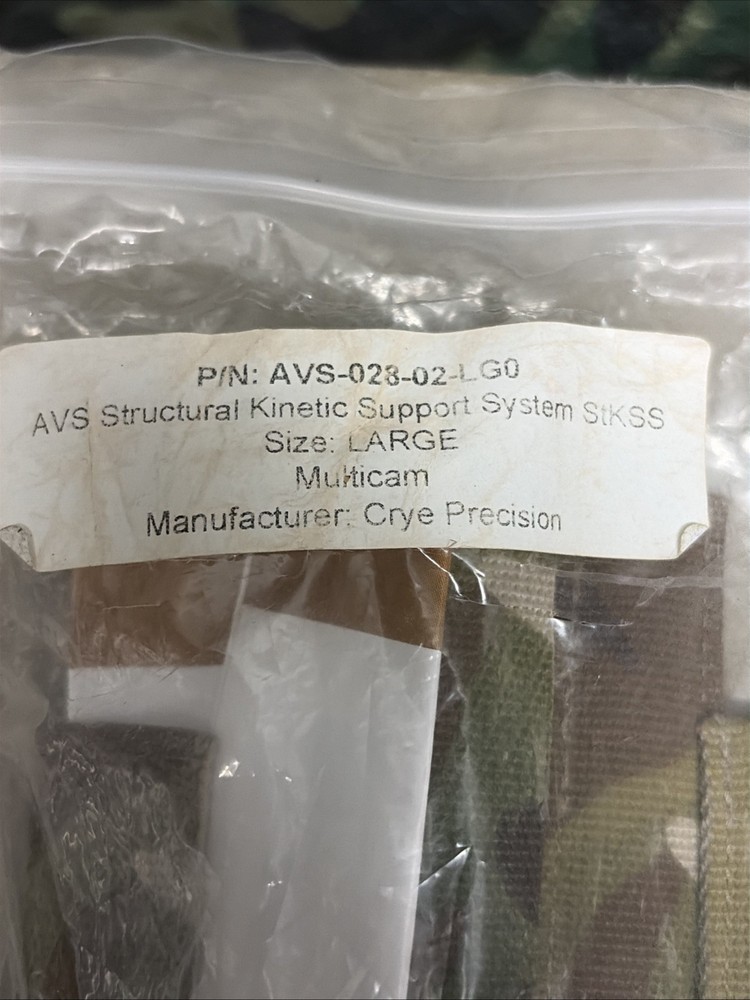 Crye Precision AVS StKSS Structural Kinetic Support System - Large - Multicam