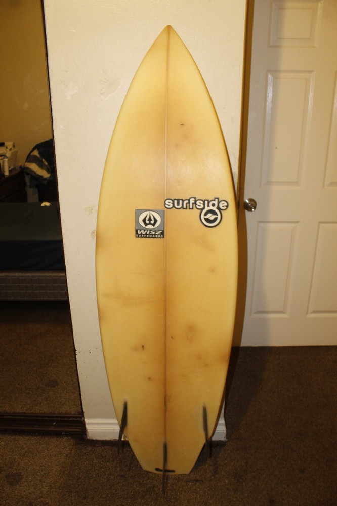 Wisz Surfside Surfboard 5'8" Fully Customized Surfboard Tan