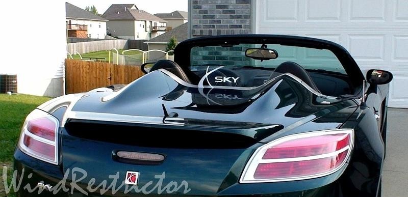 Pontiac Solstice Saturn Sky Windrestrictor Windblocker Windscreen Unique