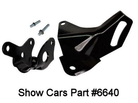 58 61 348 Chevy not 409 ? engine power steering pump mounting brackets U.S.A.