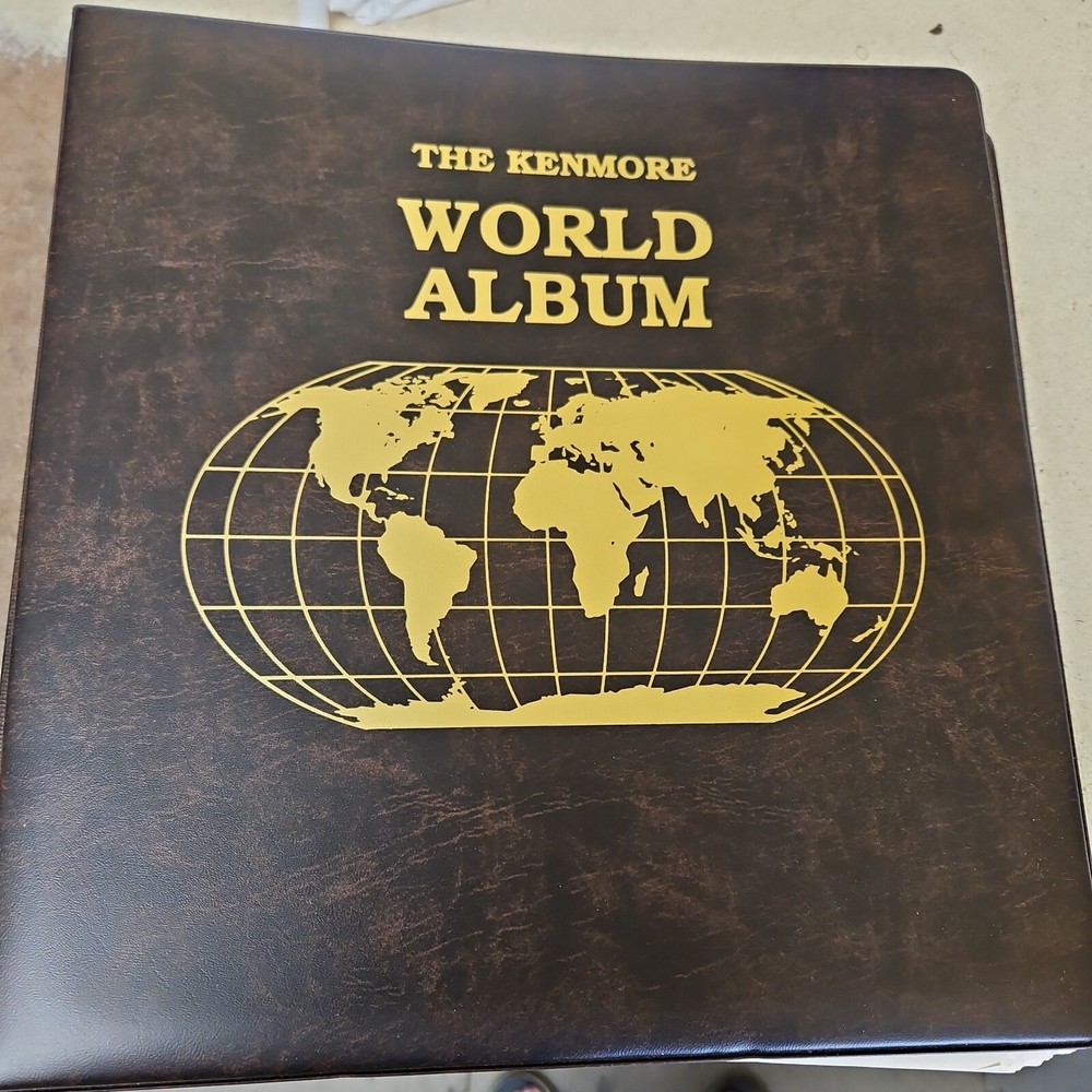 1998 The Kenmore World Album For Stamp Collectors