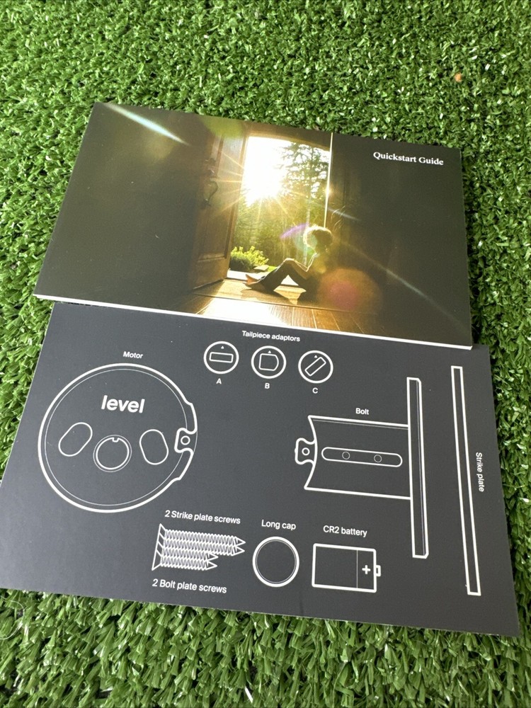 Level Bolt The Invisible Smart Lock Open Box