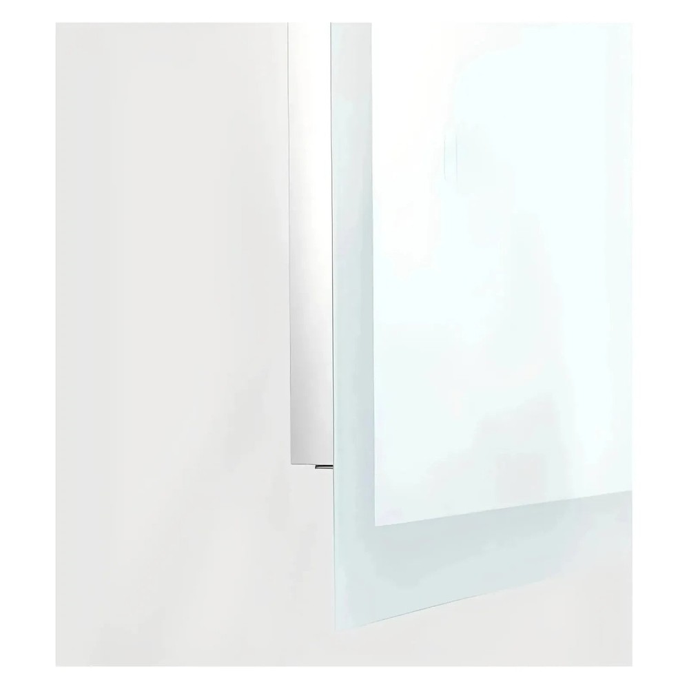 SYLVA LED LIGHTED BATHROOM VANITY SQUARE MIRROR - 48 x 30