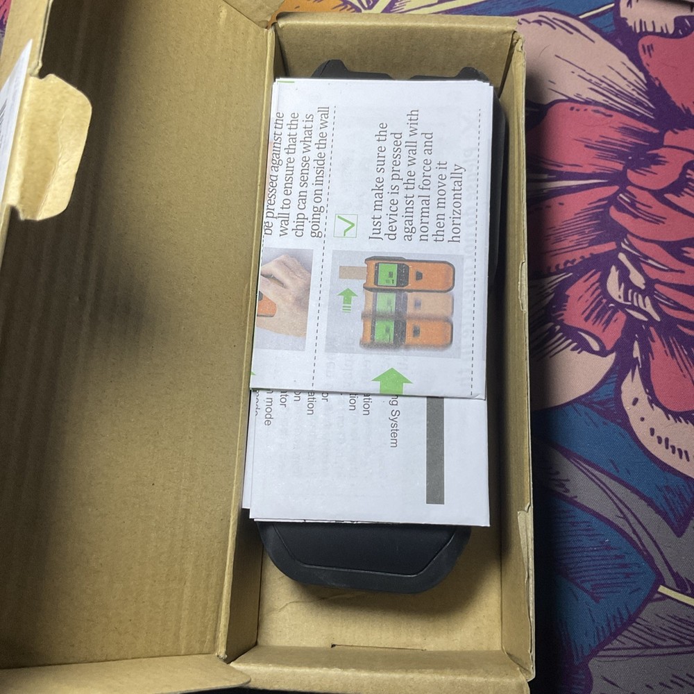 5-in-1 Wall Scanner Stud Finder Beam Detector with Smart Sensor Open Box