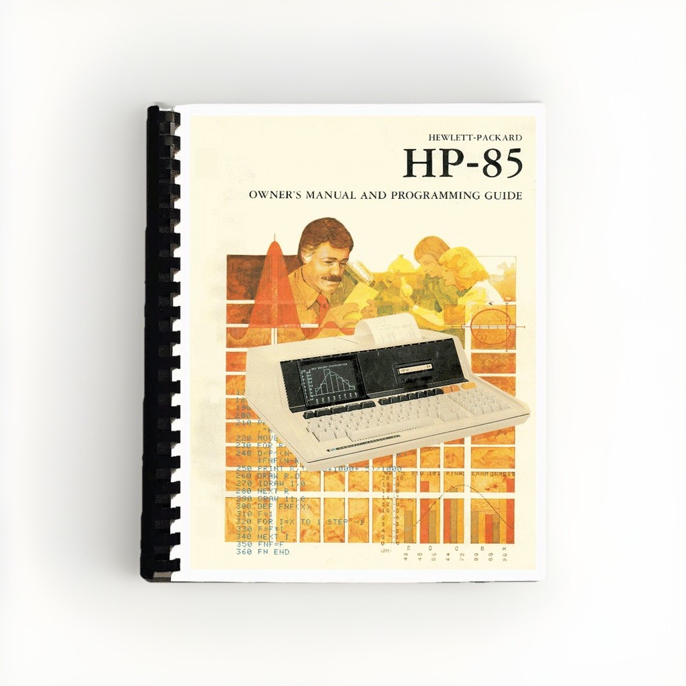 Owner Manual for HP-85 Vintage Computer
