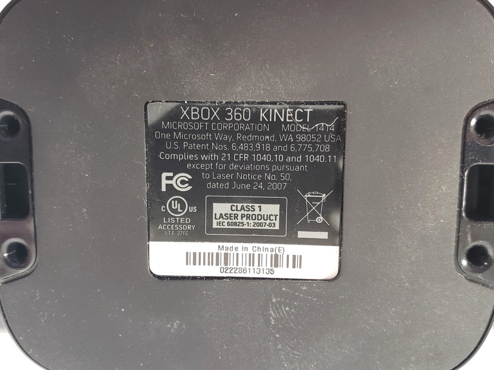 Microsoft Xbox 360 Kinect [Model 1414] Kinect Sensor Bar Camera OEM - Tested