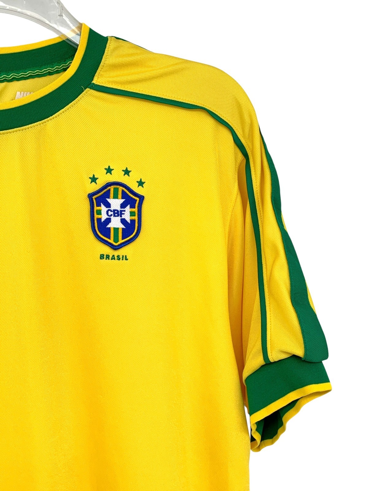 Brazil Home Football Shirt Jersey Nike 1998 1999 Size Mens XL