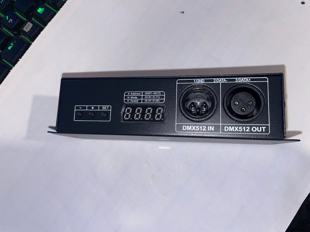 AMKI DMX 512 LED Decoder Controller for RGB Lights