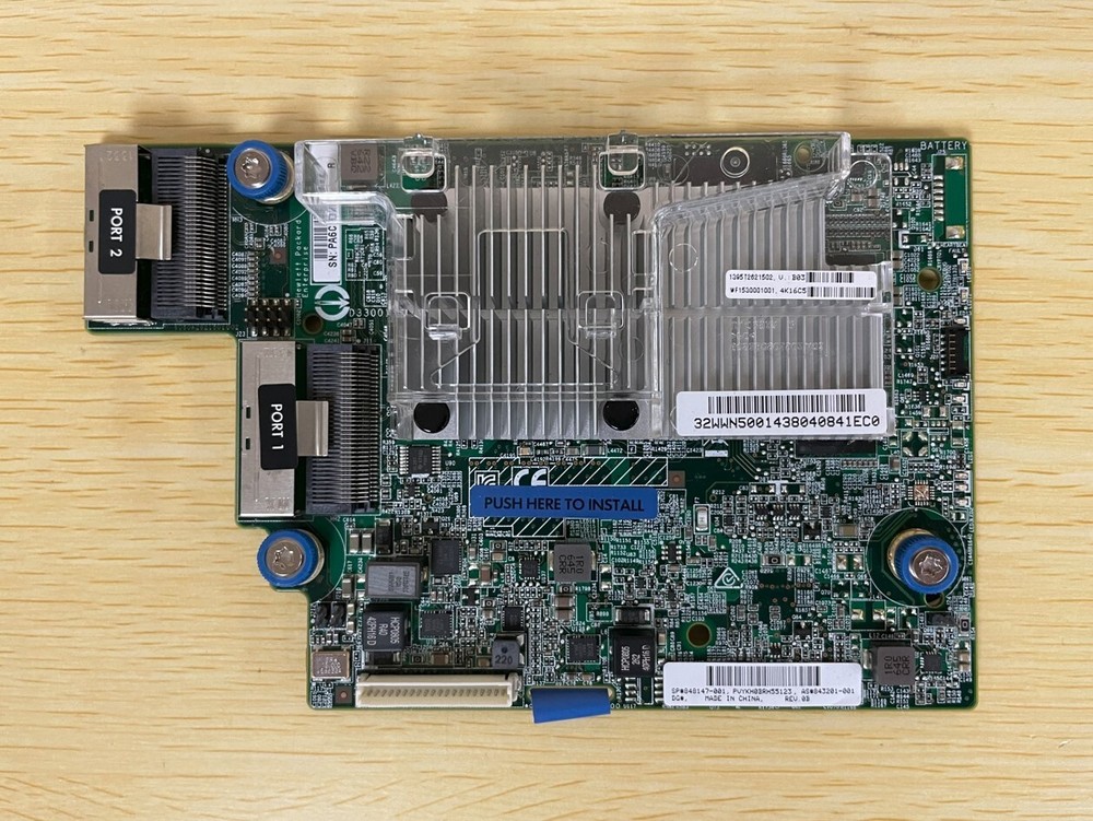 HP Smart Array Dual Port Internal SAS Raid Controller Card 848147-001 REV 0B