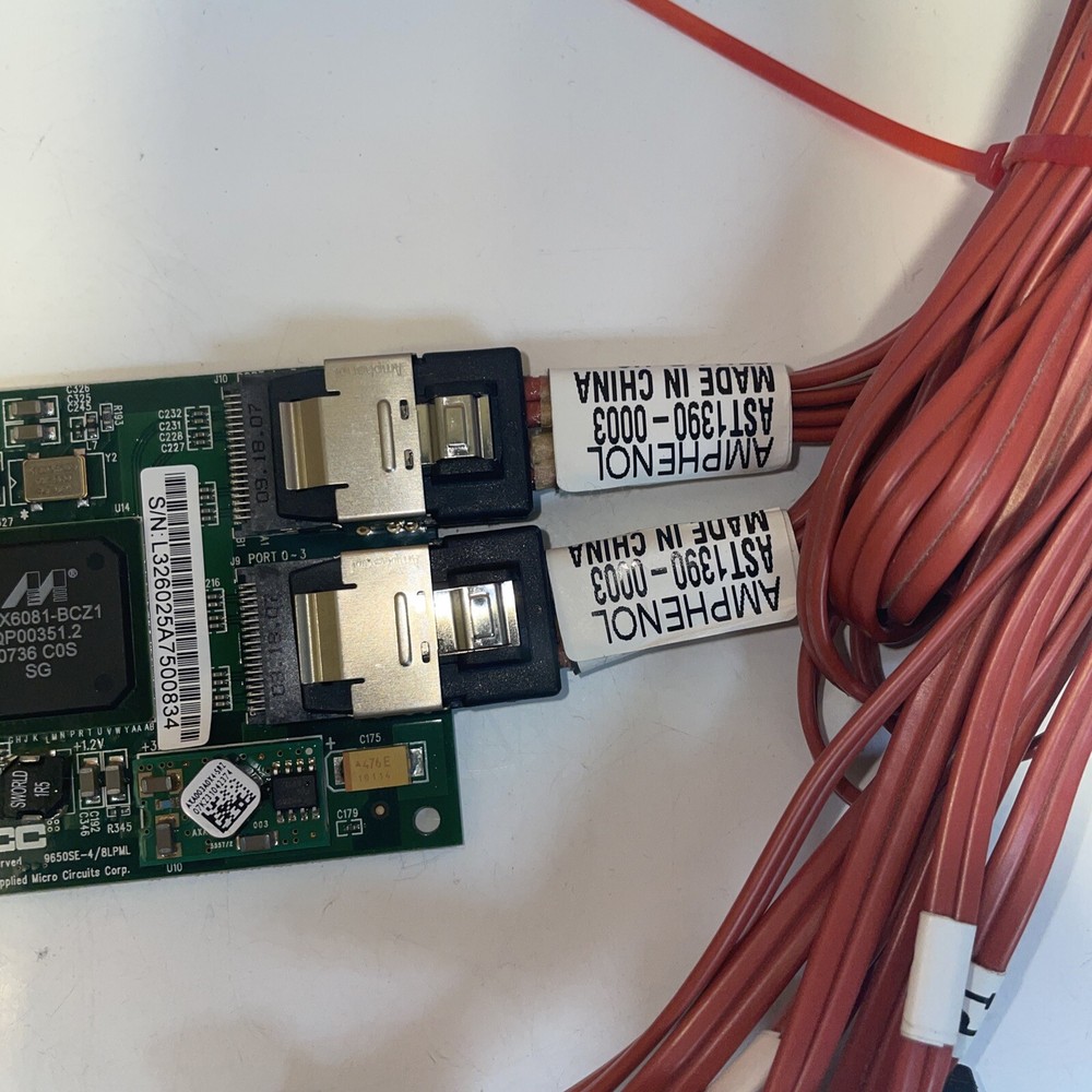 AMCC 3ware 9650SE-8LPML PCIe SATA Raid Controller 700-3260-20 G