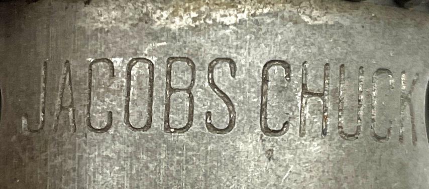 Jacobs No. 32 0-3/8" Capacity Drill Chuck With Morse No. 2 Taper