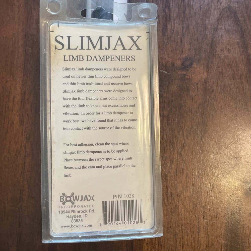 Bow Jax 1028 Slim Jax Thin Limb String Dampener 2 Pack