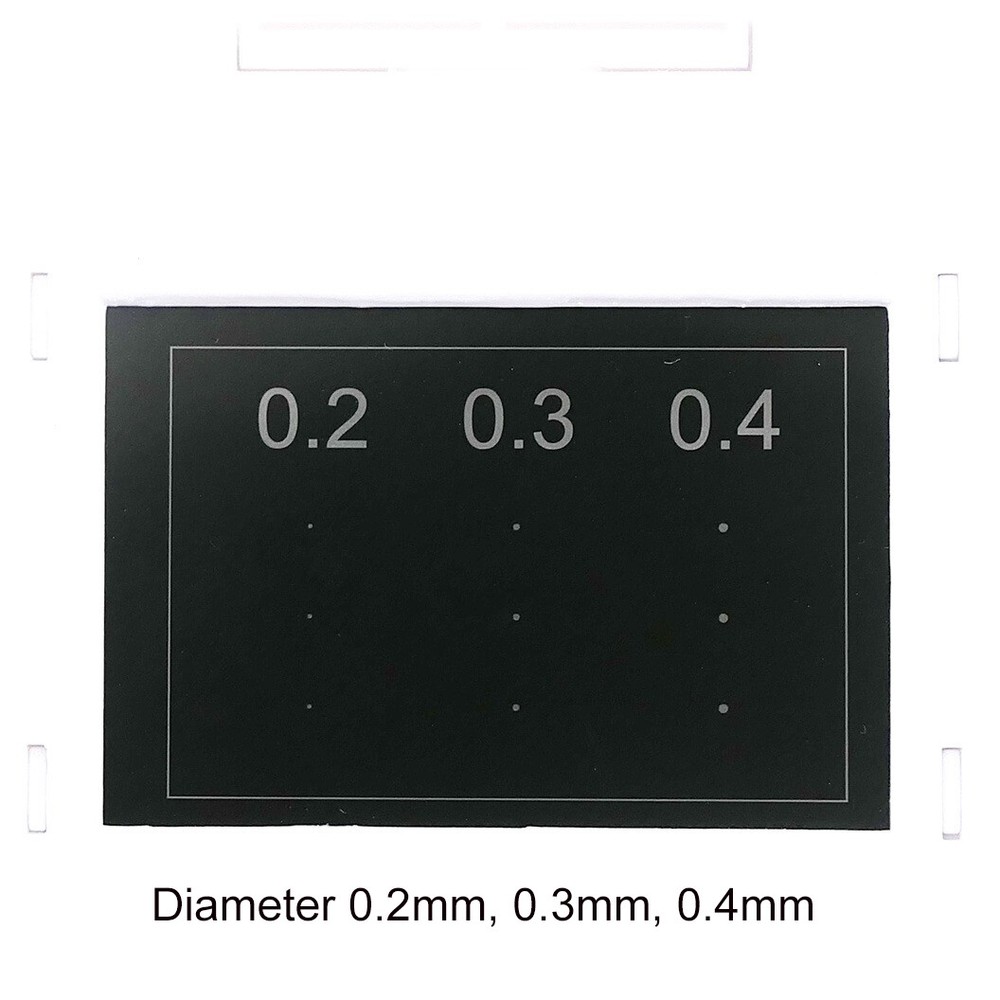 5pc Interference Diffraction Grating Single & Double Slit Interference Diaphragm