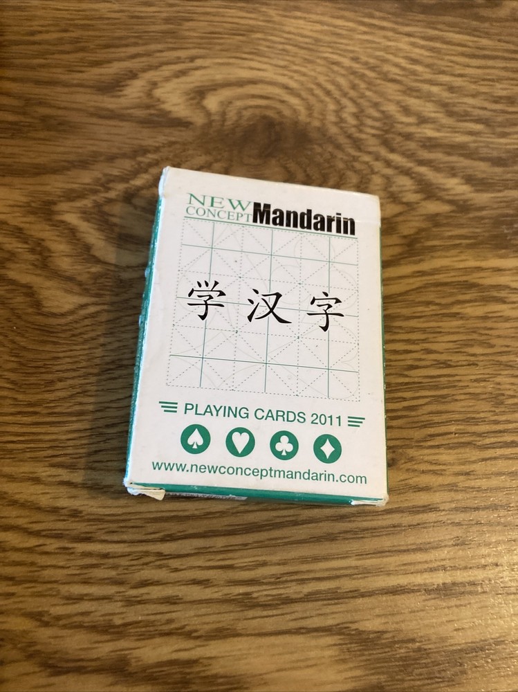 New Concept Mandarin 2011 - Playing Cards ,Poker size Deck