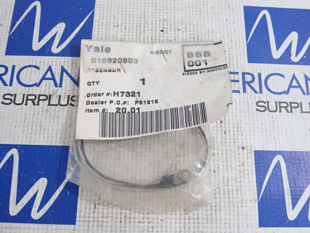 New Yale 516920803 Sensor - Fork Lift Sensor Part