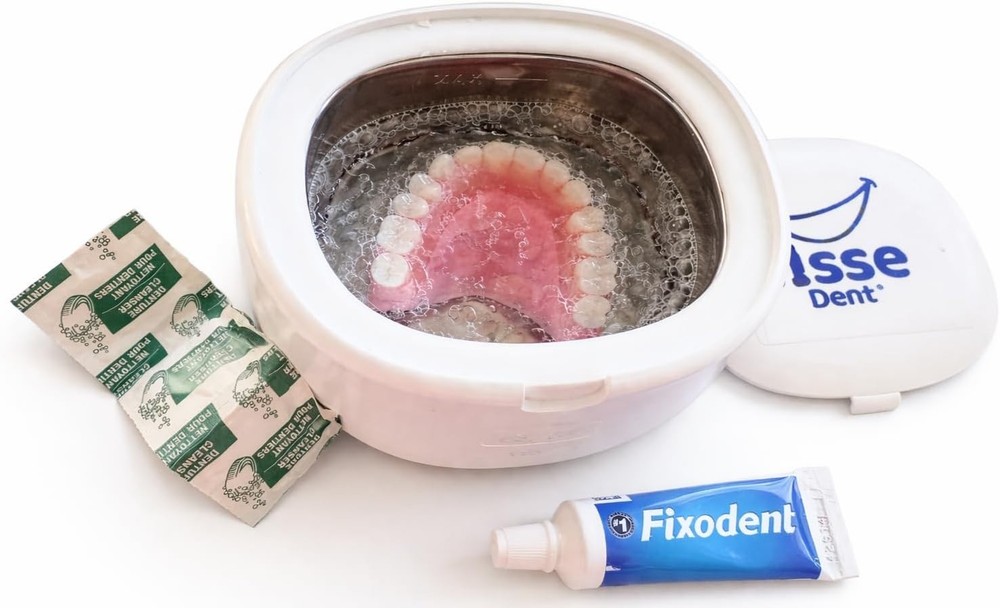 Custom-Fit Upper Dentures for Quick, Comfortable Smile Makeover - Medium/Large