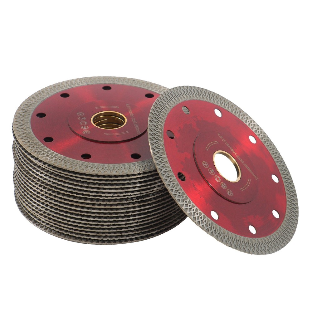 20 PCS 4.5" Circular Thin Diamond Blade for Angle Grinder Tile Cutting Disc