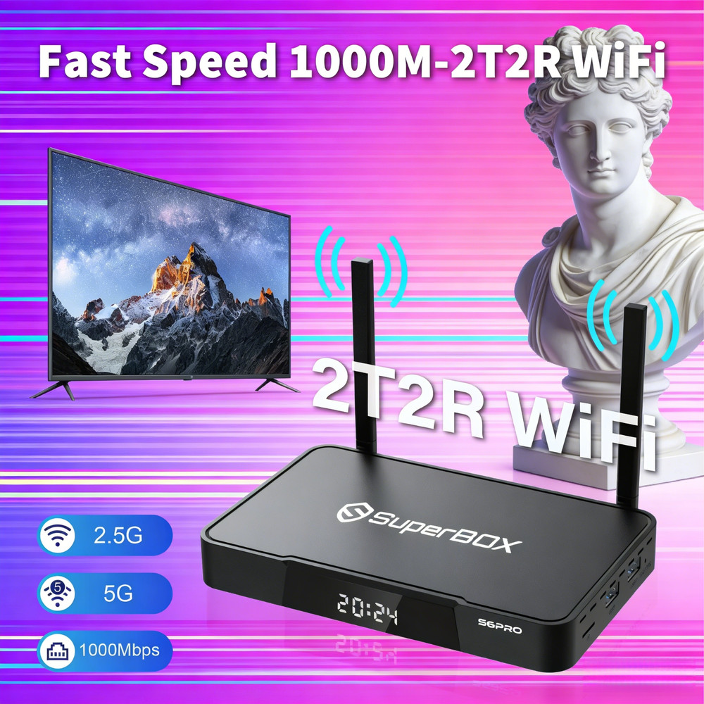 SuperBox S6 Pro Authentic | 24/7 Online Support | Same Day Shipping + Free Gift