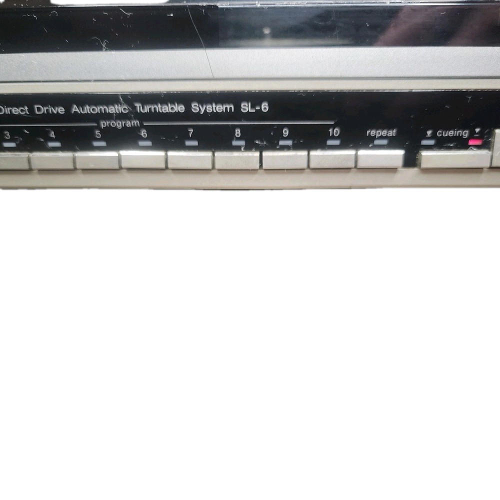 Technics SL-6 Linear Tracking Turntable Fully Automatic Direct Drive - Tested