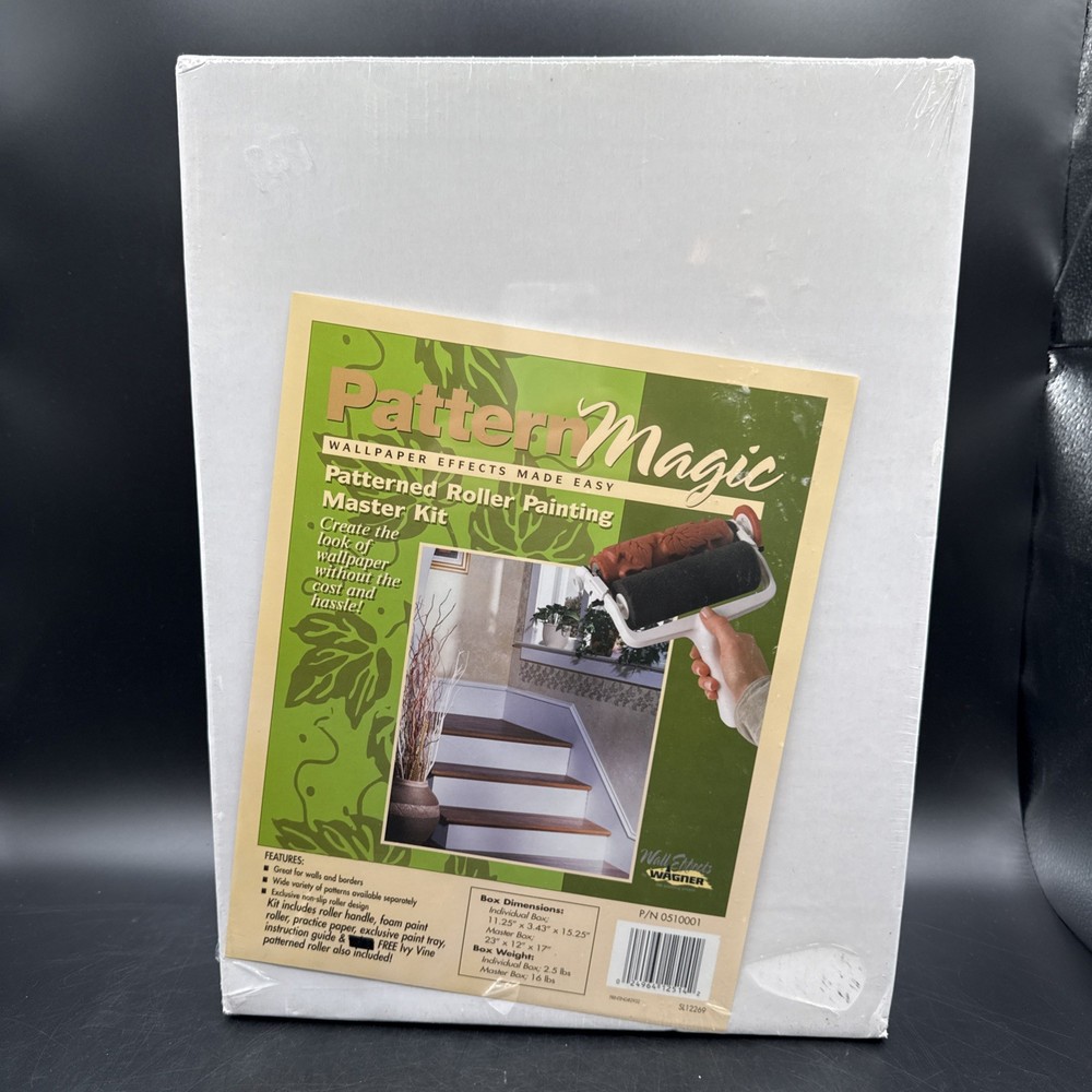 Wagner Pattern Magic Patterned Roller Painting Master Kit 0510001 New Sealed
