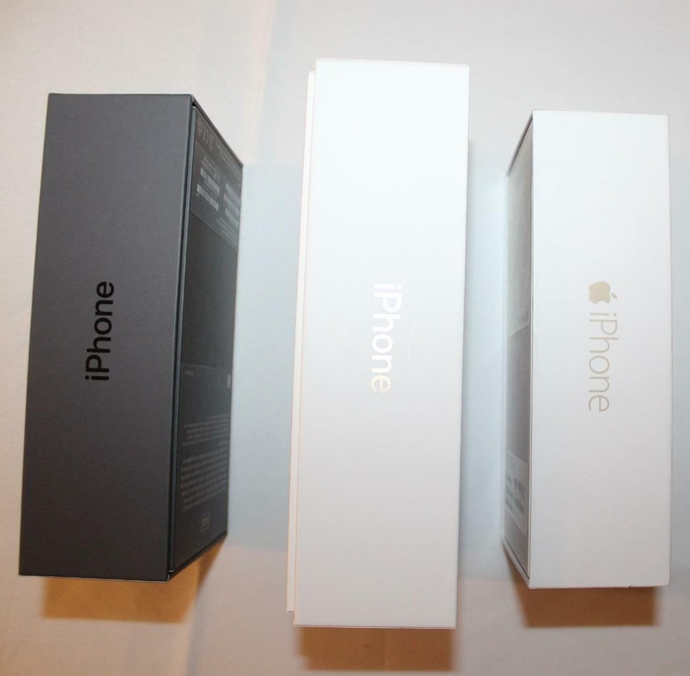 Three (3) EMPTY Apple iPhone Boxes iPhone 6 Xs Max & 8 Paperwork Earpods Holder